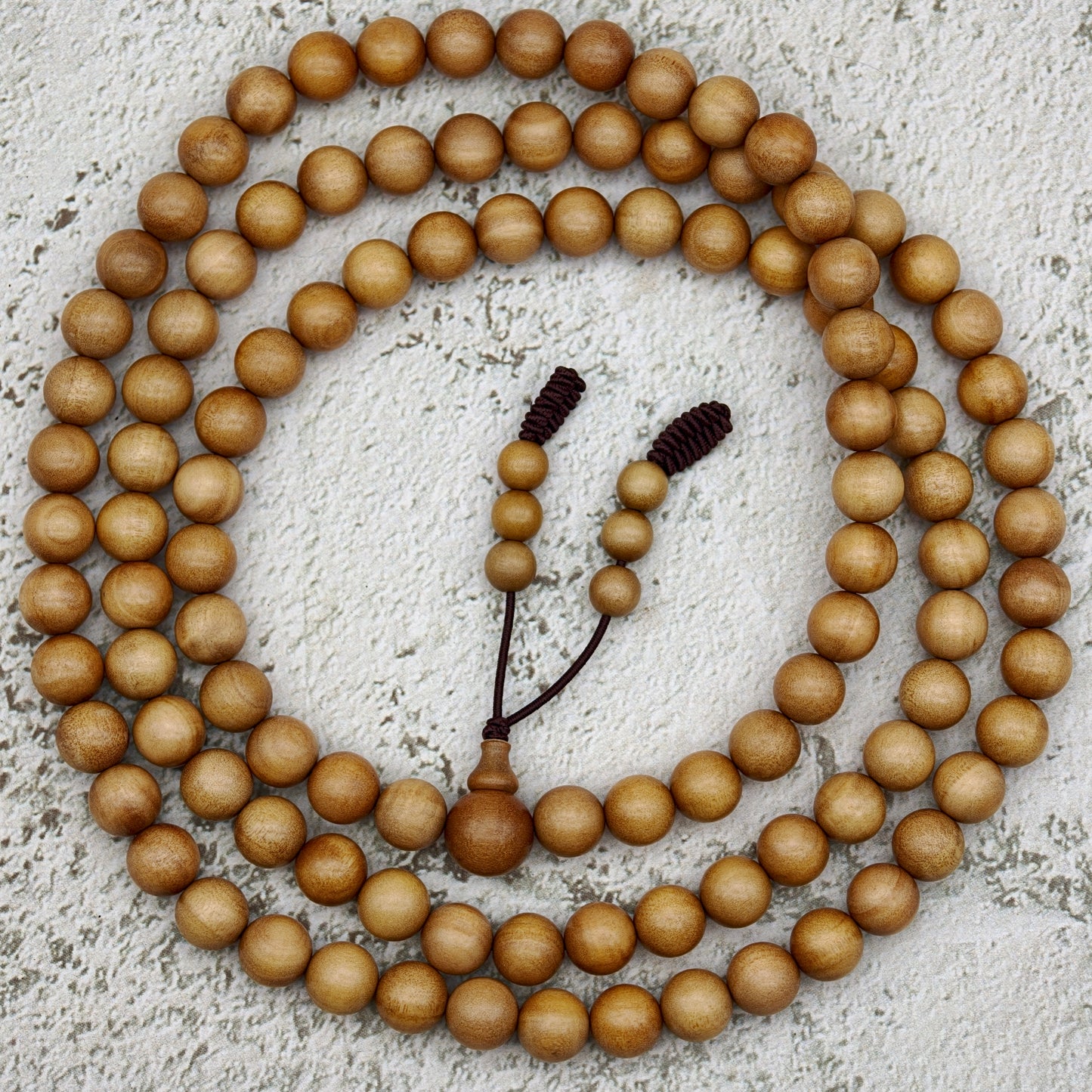 Bracelet - Mysore Sandalwood (8 mm × 108 beads)