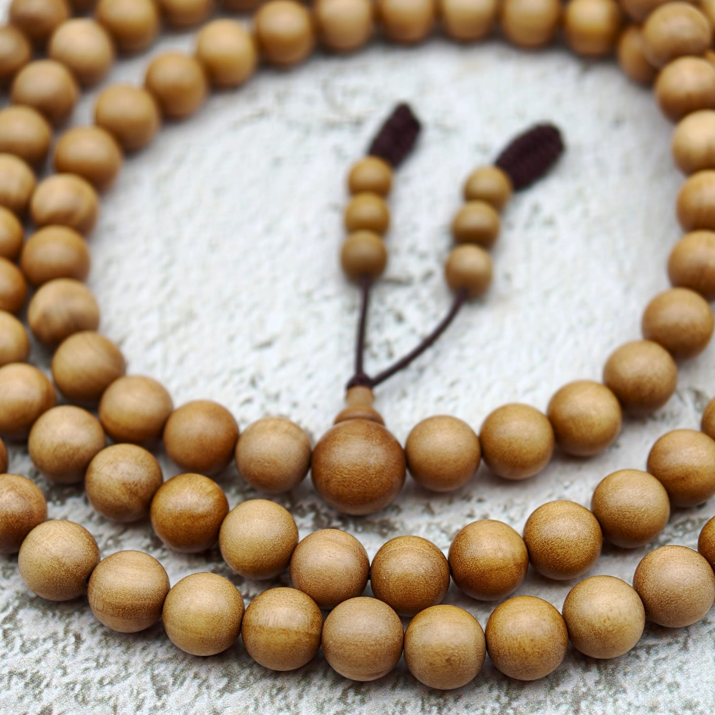 Bracelet - Mysore Sandalwood (8 mm × 108 beads)